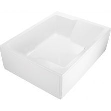 CEZARES Акриловая ванна PLANE_DUO 190х145 см, белая PLANE_DUO-190-145-51-W37