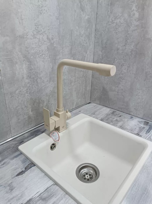 Приобрести смеситель для кухни vieir kitchen 359 мм, с подключением к фильтру, бежевый v15025(b)