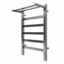 Terminus Полотенцесушитель Ното П6 40х65 см, с полкой, электрический, хром