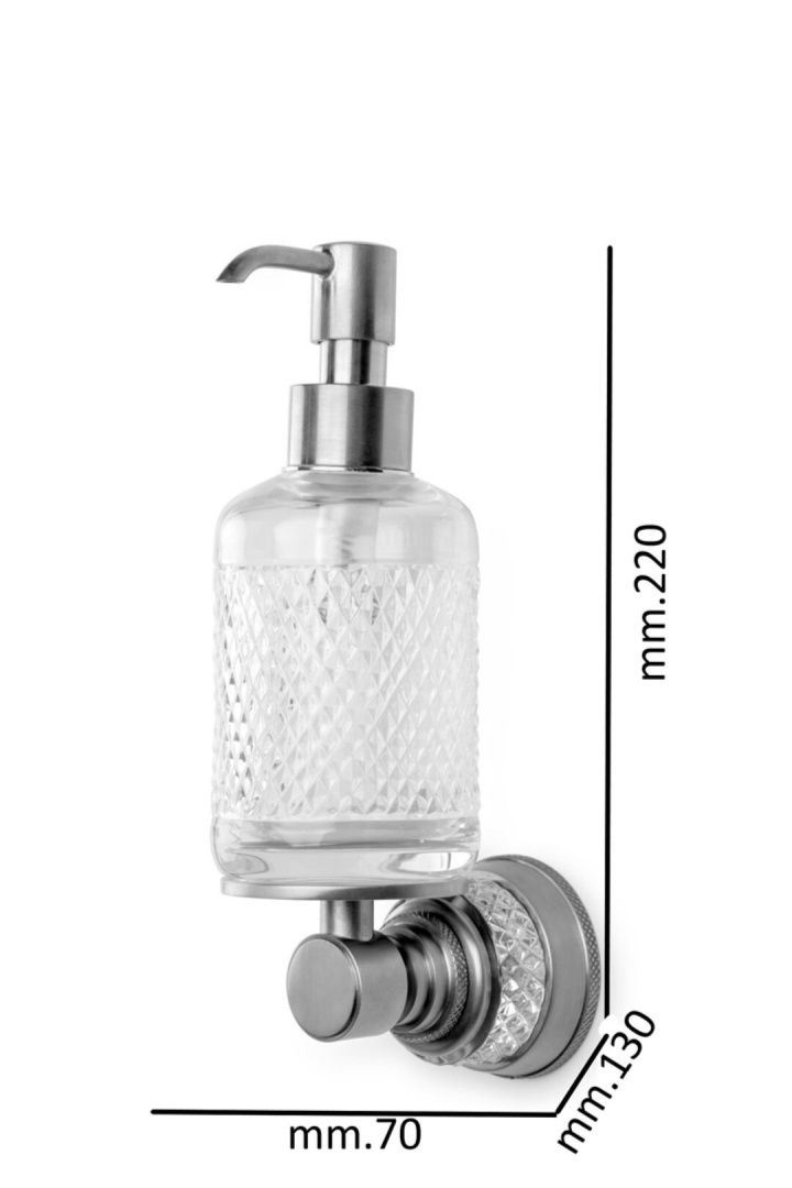 Приобрести boheme дозатор жидкого мыла aura, золото\кристаллы 10247-g