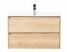 Тумба подвесная с раковиной BelBagno KRAFT-900-2C-SO-RNN 90 см, Rovere Nebrasca Nature