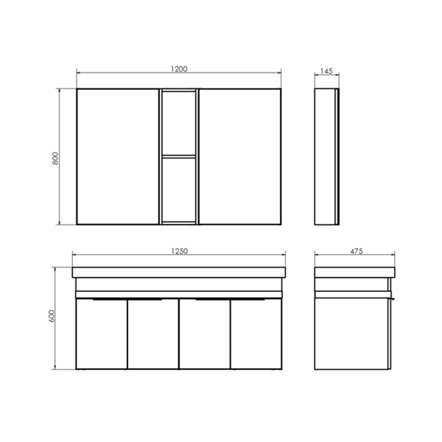 Приобрести сomforty тумба с раковиной "дуэт-125" дуб тёмно-коричневый