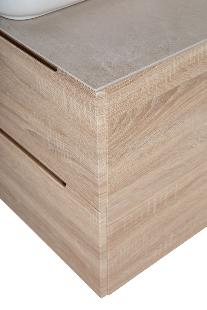 Приобрести belbagno тумба со столешницей etna 100 см, подвесная rovere bianco