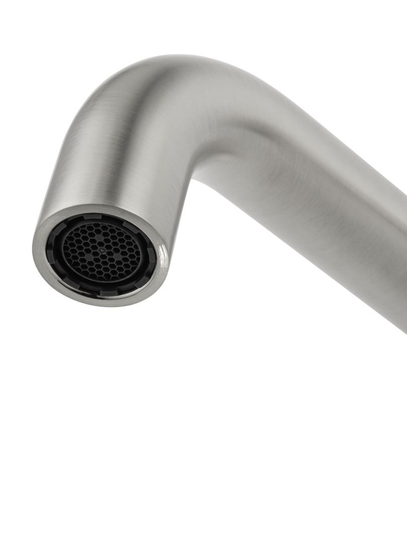 Приобрести смеситель для раковины встраиваемый wonzon & woghand stick, брашированный никель (ww-88869017-bn)