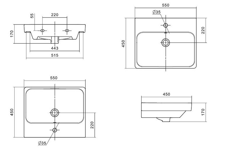 Приобрести акватон тумба c раковиной сканди 55 doors универсальная, белый/дуб верона