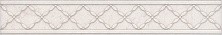 Бордюр настенный Kerama Marazzi Сорбонна Cen. Беж узор 25х4.2