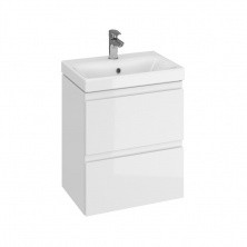 Тумба с раковиной Cersanit Moduo Slim 50 подвесная