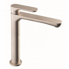 Kerama Marazzi Смеситель для раковины Ole, высокий, атласный титан 69415KM.M0.070