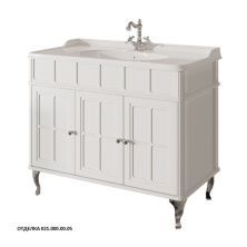 Caprigo Тумба с раковиной BORGO 100 см, белая, эмаль