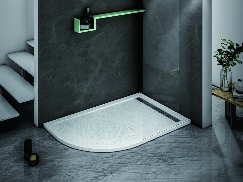 Приобрести cezares поддон из искусственного камня tray 120х80см tray-as-rh-120/80-30-w-r