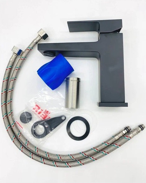 Приобрести cмеситель для раковины vieir cielo 160 мм, черный v393511c