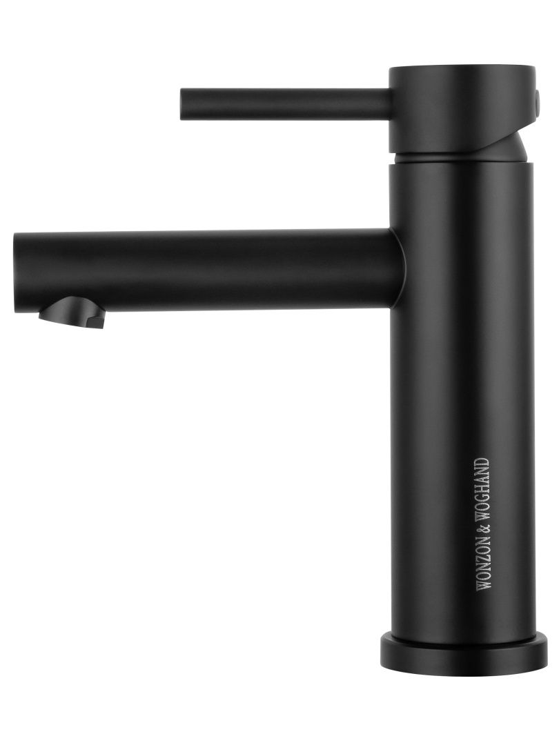 Приобрести смеситель для раковины wonzon & woghand, черный матовый (ww-h9089-mb)