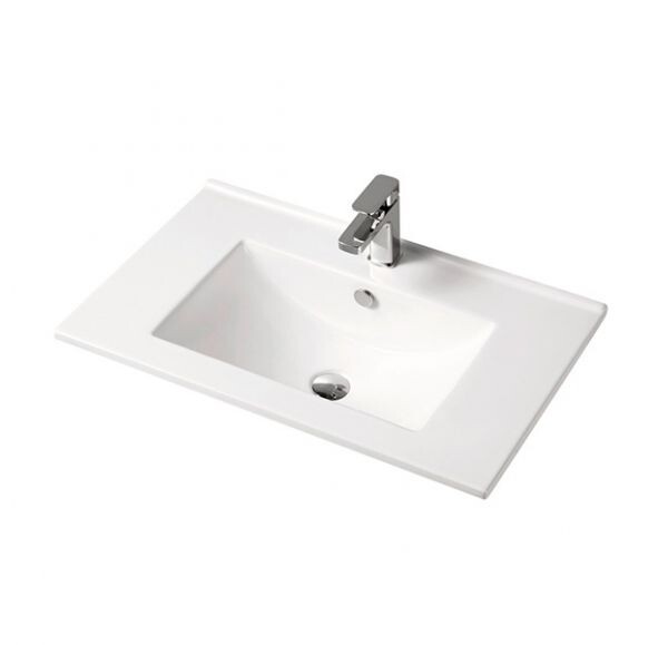 Приобрести mirsant тумба напольная камилла quadro 80 см с раковиной next 80, белая ут000031227