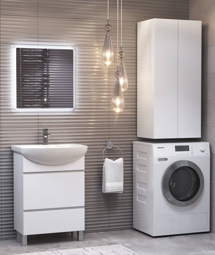 Приобрести vigo шкаф wing 50см, белый sh.win.50.2d белый