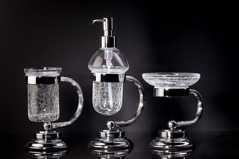 Приобрести boheme дозатор жидкого мыла murano, хром 10909-cr