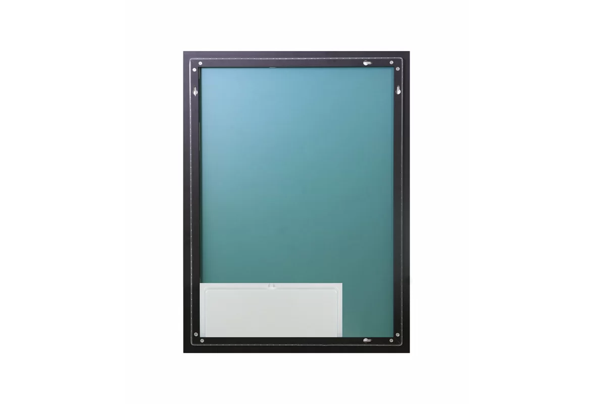 Приобрести continent зеркало с подсветкой stage black 60х80 см, черное