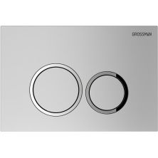 Grossman Клавиша смыва Galaxy, матовый \хром 700.K31.01.110.110