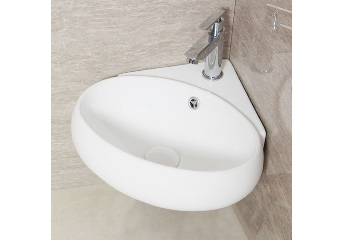 Приобрести раковина угловая ceramalux 35 см n 9359