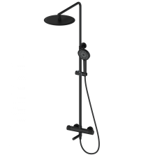 Душевая система с термостатом WONZON & WOGHAND, Черный матовый (WW-88739902-MB)