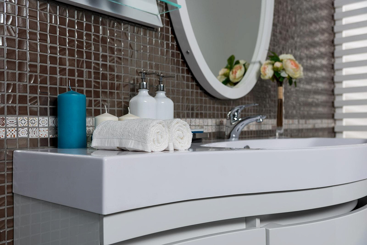 Приобрести aquanet тумба с раковиной опера 115 см, r белая 00212992