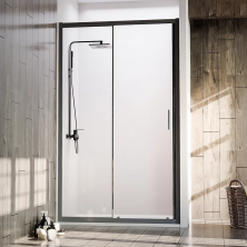 Veconi Душевая дверь Vianno VN-72B, 110x190 см, черный, прозрачное VN72B-110-01-C4