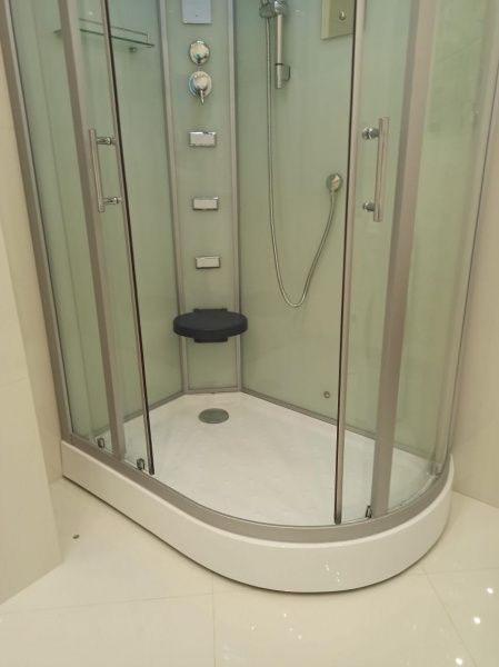 Приобрести frank душевая кабина f610l с паром, левостороняя