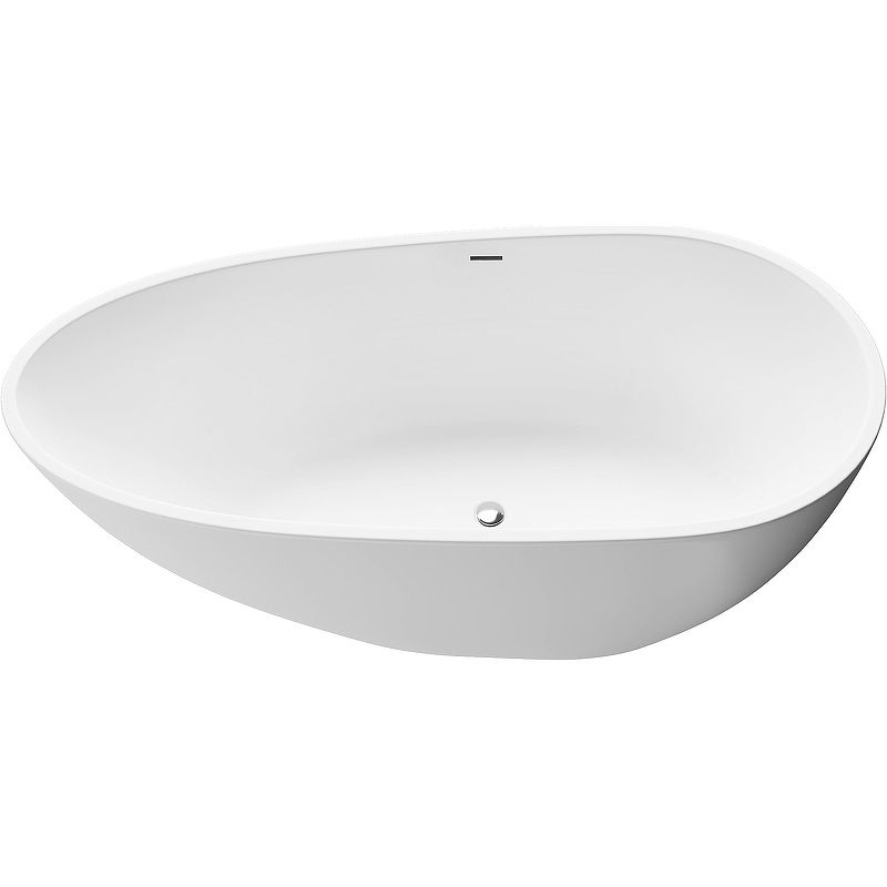 Приобрести grossman отдельностоящая ванна fly 160x80 см, белая gr-1103