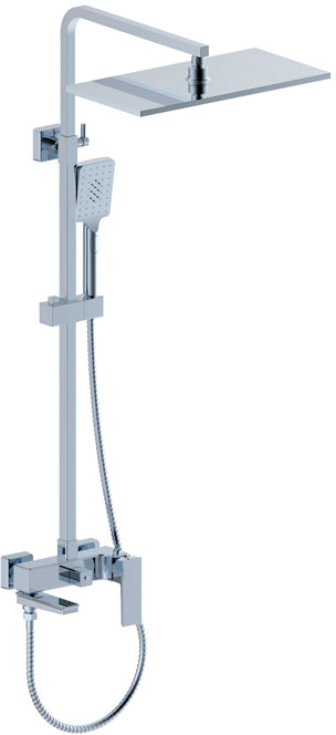 Приобрести grocenberg душевая система, хром gb7008cr