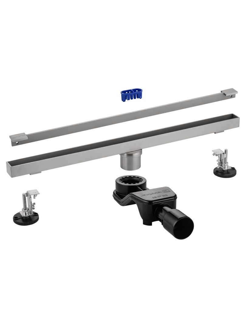 Приобрести душевой трап 60 см wonzon & woghand, брашированный никель (ww-65406t-br)