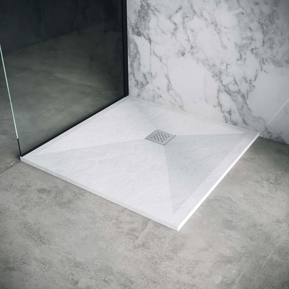 Приобрести grossman каменный душевой поддон strong 90x90 см, белый gr-s19090q