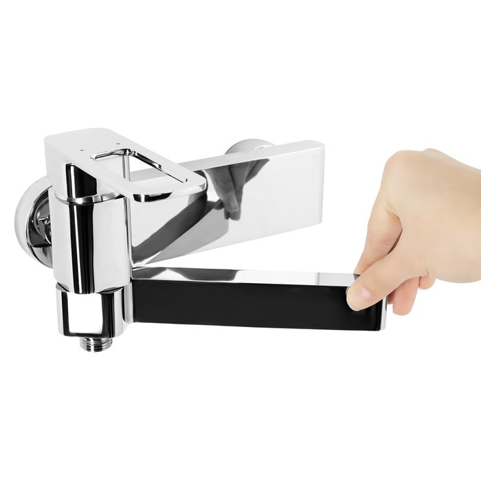 Приобрести iddis смеситель для ванны slide 217мм, хром slisb00i02wa