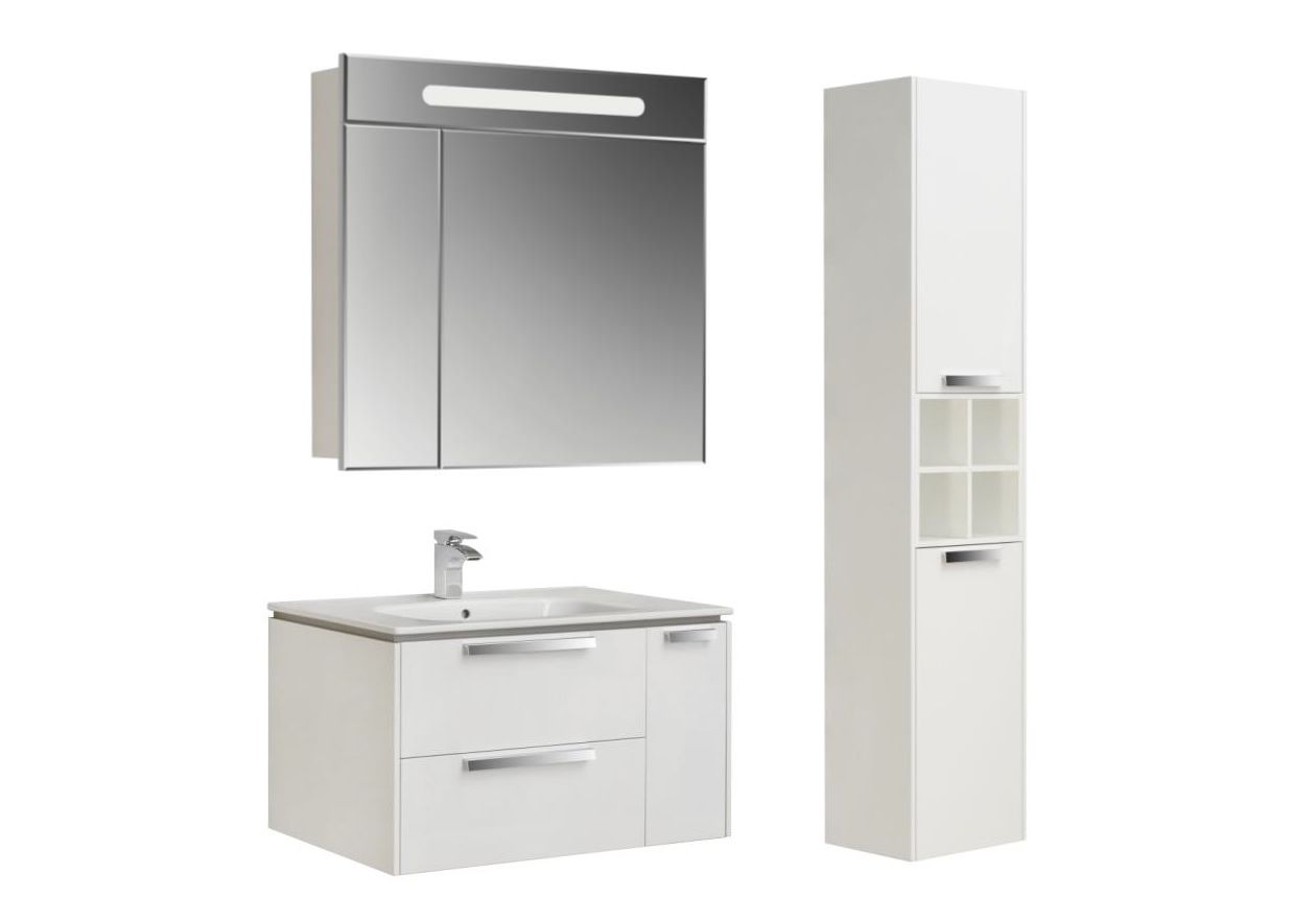 Приобрести пенал подвесной roca lago 35 см, с корзиной, белый 7.8572.9.780.6