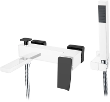 Boheme Смеситель для ванны Q, хром\черный 143-CRB.2