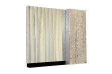 Сomforty Зеркало-шкаф "Бонн-90", дуб дымчатый