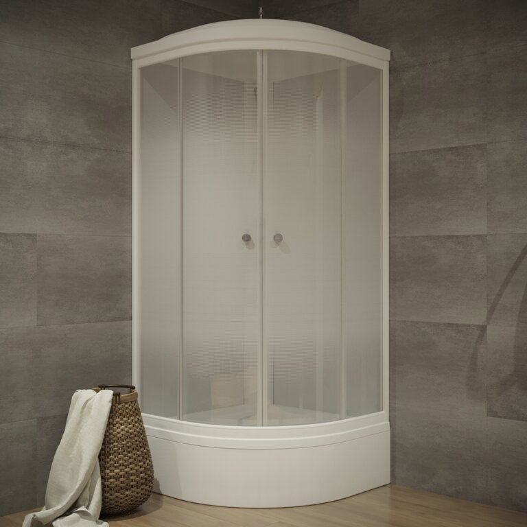 Приобрести тритон душевая кабина лайт в дн4 100х100 см, белая, матовое щ0000039806