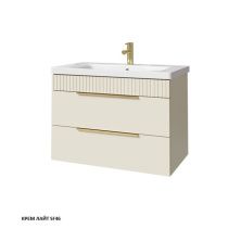 Caprigo Тумба с раковиной MONBAR 80 см, кремовая 36312 7