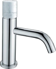 Boheme Смеситель для раковины Stick, хром\белый 121-CR-MR-W