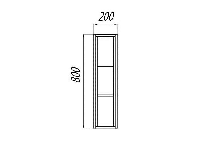 Приобрести модуль подвесной открытый акватон брук 20 см 1a200903bcdf0, белый/дуб феррара