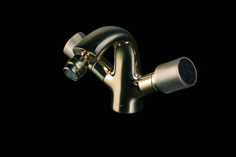 Приобрести boheme смеситель для биде royale cristal, золото\черные кристаллы 296-royal/crst black