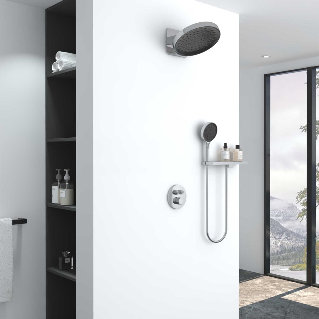 Приобрести vincea встраиваемая душевая система inspire, хром vsfw-3i22mt3rch