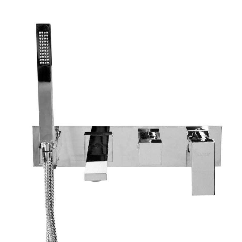 Приобрести cezares смеситель для ванны unika, скрытый монтаж, хром unika-vdm2-01