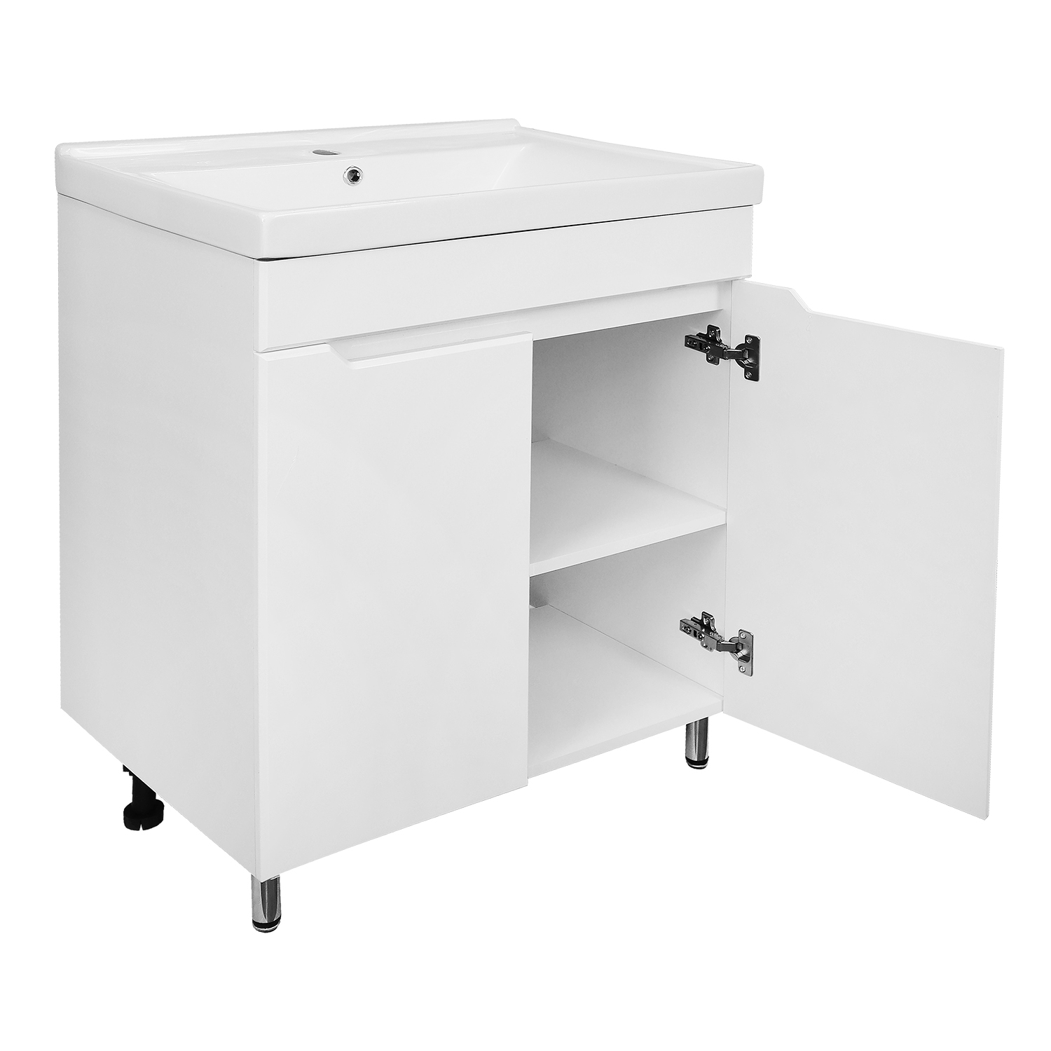 Приобрести loranto тумба напольная с раковиной палермо 70н 70х87 см, белая (cs00090464)