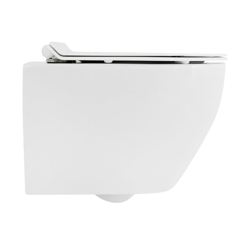 Приобрести cezares подвесной унитаз stylus, безободковый с сиденьем soft close, дюропласт