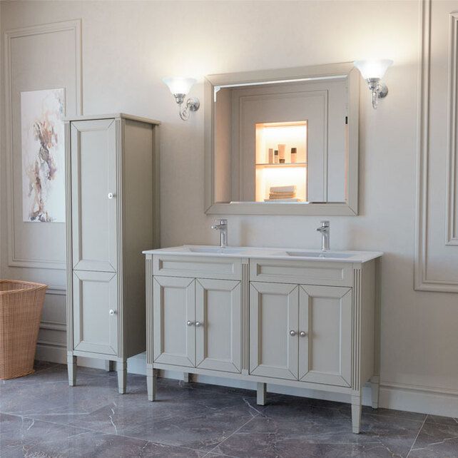 Приобрести caprigo тумба с раковиной albion promo 120 см, белая