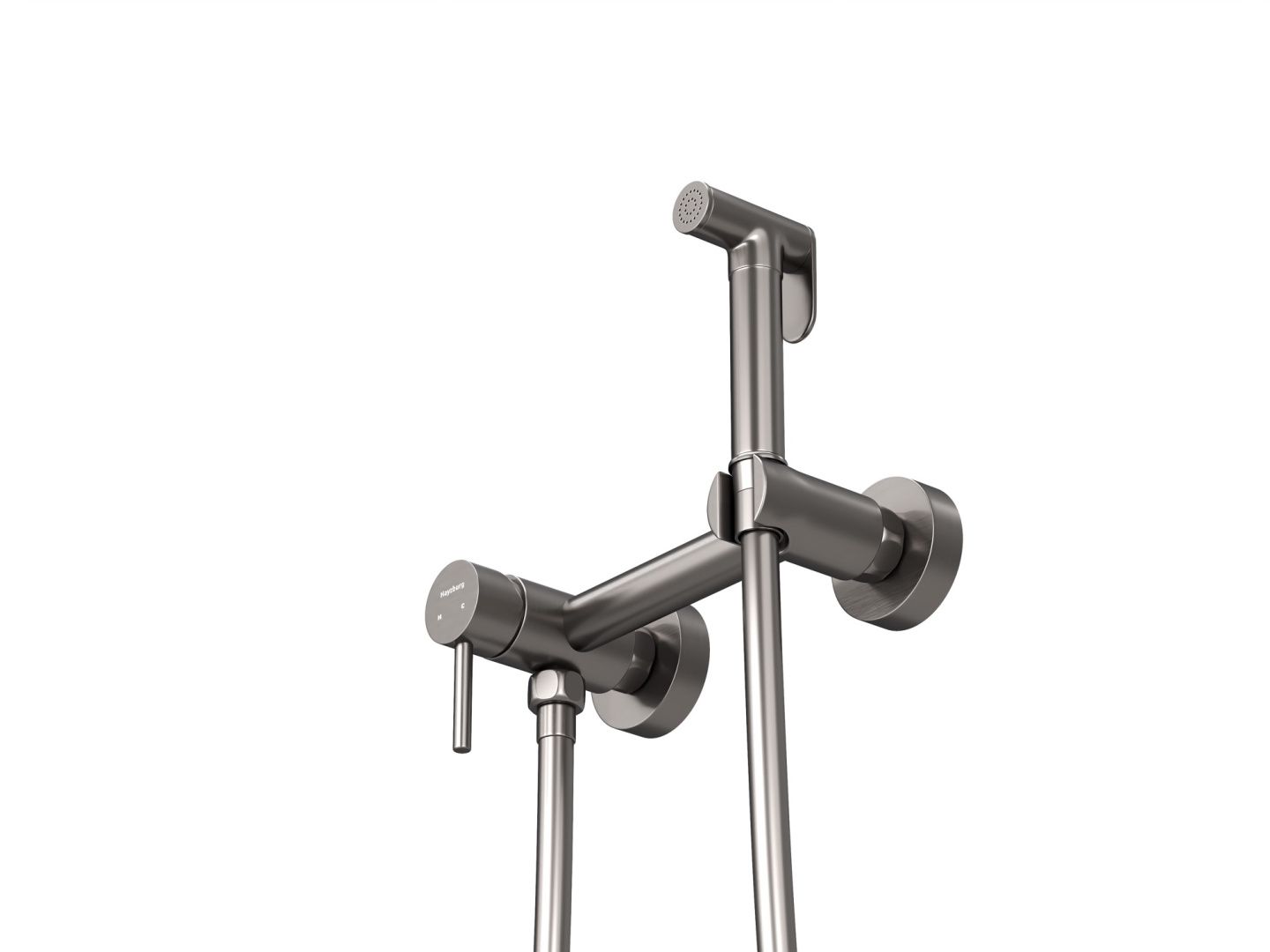 Приобрести hayzburg смеситель с гигиеническим душем, никель hb-2006bn