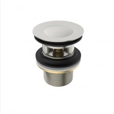 IDDIS Донный клапан Ray 63мм с переливом, сатин RAYBN00i88