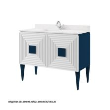 Caprigo Тумба с раковиной ATRIO 110 см, белая/синяя