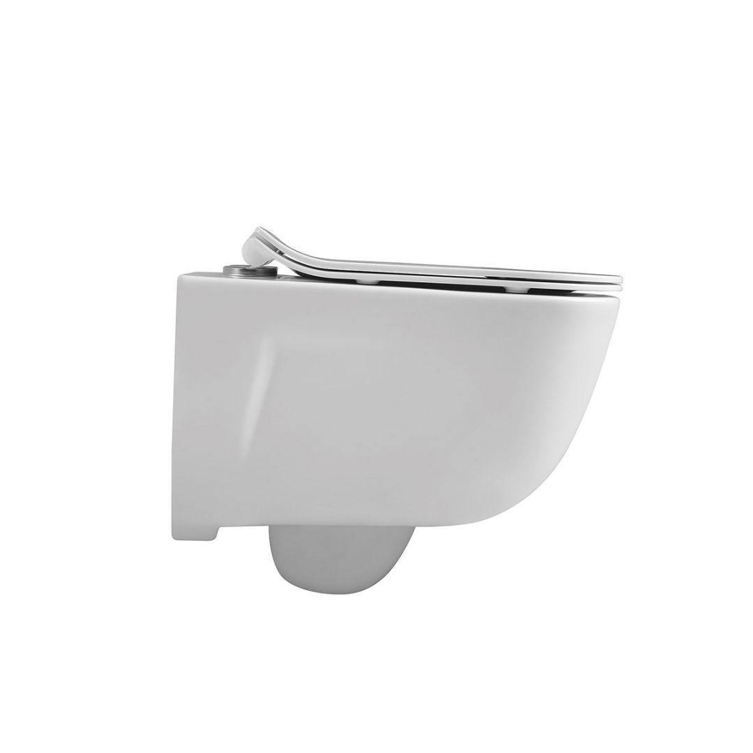 Приобрести vincea унитаз подвесной idea, ультратонкое сиденье, микролифт, белый vt1-33