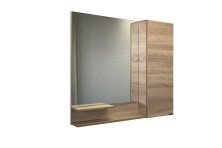 Сomforty Зеркало-шкаф Варна-90 дуб сонома