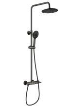 Душевая система WONZON & WOGHAND MUSE Corno, Темный графит (WW-A30653-BGG)